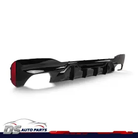 Dsa234811 Ds-auto-parts New Rear Bumper Diffuser Fit For 2017-2023 Bmw G30 5 Series Gloss Black M Style
