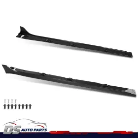 Dsa289252 Ds-auto-parts Side Skirt Extension Left&right Fit For 2016-2021 Honda Civic Type-r Style Look