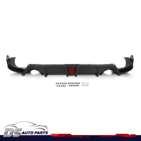 Dsa523645 Ds-auto-parts Fit For 2016-2021 Honda Civic Rear Lip Diffuser Body Kit With Led Carbon Fiber Look