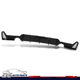 Dsa587518 Ds-auto-parts Rear Diffuser Lip Fit For 14-2020 Bmw F32 F33 F36 428i 435i M Sport Glossy Black