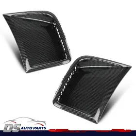 Dsa693032 Ds-auto-parts Fit For 2008-2014 Subaru Wrx Sti Carbon Fiber Front Bumper Side Air Vents 2pcs