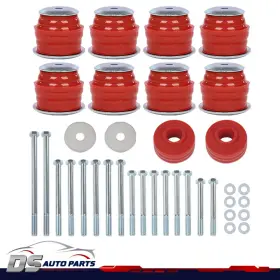 Dsa69492 Ds-auto-parts Fit For Ford F250 F350 Super Duty 2/4wd 08-16 Red Body Cab Mount Bushing Kit New