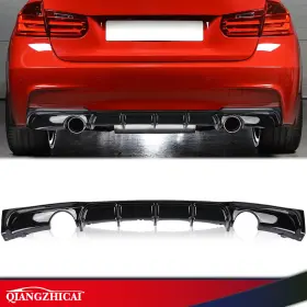 Dsa720299 Ds-auto-parts Fit For Bmw F30 3 Series M Sport Sedan 12-2018 Rear Lower Bumper Diffuser Lip Us