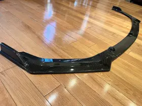 2-pu-512-r-rcf Dtm 18-24 Infiniti Q50 Base/premium Luxe Real Carbon Fiber Front Bumper Body Kit Lip