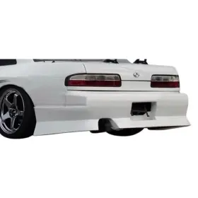 104239 Duraflex For Nissan 240sx 89-93 Type U Style Fiberglass Rear Bumper Cover Unpainted