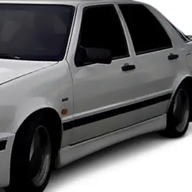 105425 Duraflex For Saab 9000 86-91 Turbo Style Fiberglass Side Skirt Rocker Panels Unpainted 105425 Duraflex For Saab 9000 86-91 Turbo Style Fiberglass Side Skirt Rocker Panels Unpainted