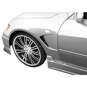 107771 Duraflex For Lexus Is300 01-05 C-speed Style Fiberglass Front Fenders Unpainted