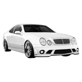 108059 Duraflex For Mercedes-benz Clk320 98-02 C63 Style Fiberglass Body Kit Unpainted