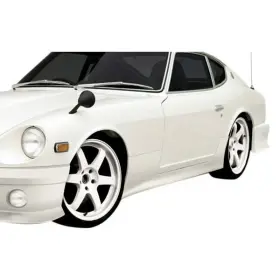 108119 Duraflex Ms-r Style Fiberglass Side Skirt Rocker Panels Unpainted