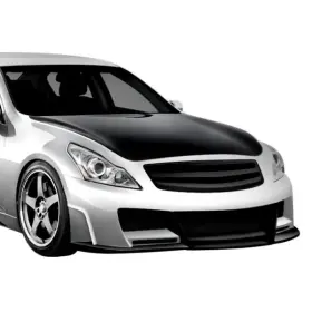 Duraflex 108242 For Infiniti G37 10-13 Elite Style Fiberglass Front Bumper Cover Unpainted