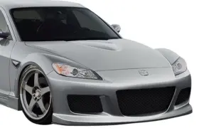 108512 Duraflex For Mazda Rx-8 09-11 M-1 Speed Style Fiberglass Front Bumper Cover Unpainted