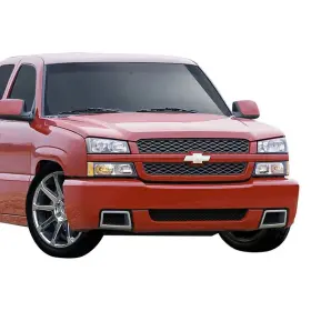 Duraflex 109535 For Chevy Silverado 1500 03-06 Ss Style Fiberglass Front Bumper Cover Unpainted
