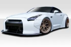 113661 Duraflex Fits 2009-2016 Nissan Gt-r R35 Lbw Kit - 14 Piece