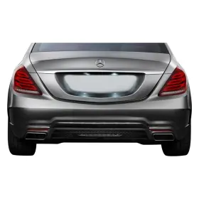 113930 Duraflex For Mercedes-benz S450 19-20 W-1 Style Fiberglass Rear Bumper Unpainted