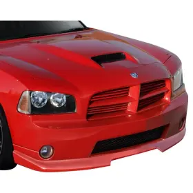 114645 Duraflex For Dodge Charger 06-10 Markham Style Fiberglass Front Bumper Unpainted