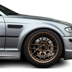116010 Duraflex For Bmw 325xi 2002-2005 M3 Style Fiberglass Front Fenders Unpainted