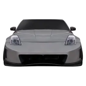 116901 Duraflex For Nissan 350z 2003-2008 Zeta Style Fiberglass Front Bumper Unpainted