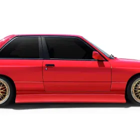 117512 Duraflex For Bmw M3 1988-1991 B-sport Style Fiberglass Side Skirts Unpainted
