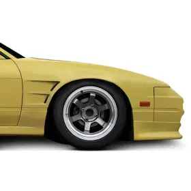 Duraflex 117676 For Nissan 240sx 89-94 D1 Sport Style Fiberglass Front Fenders Unpainted