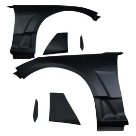 118992 Duraflex For Cadillac Ct5 20-25 Impulse Style Fiberglass Front Fenders Unpainted
