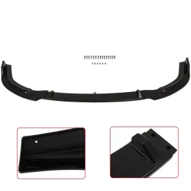 Ecp117606st E-carpartstore 4 Door For Honda Civic 2006-2011 8th Gen Front Bumper Lip Spoiler Splitter
