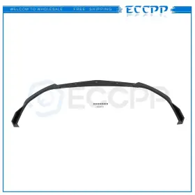 E16823410421cp Eccpp Fits 2020 2021 Hyundai Sonata Bright Black Front Spoiler Lips Bumper