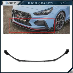 E168235021cp Eccpp For 2021 Hyundai Elantra Painted Black Front Bumper Body Kit Lip 3pcs