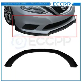 E16823710421cp Eccpp Universal Fits Acura Tlx Tsx Ilx Matte Black Front Spoiler Lips Bumper