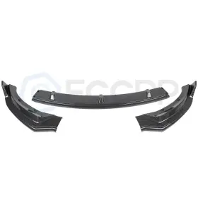 Ec1613750202p Eccpp For Tesla Model 3 2019 2020 2021 Carbon Fiber Look Front Bumper Lip Body Kits