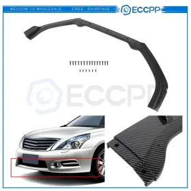 Ec1613862103p Eccpp For 2019 2020 Nissan Altima Carbon Fiber Style Front Bumper Lip Spoiler Splitter