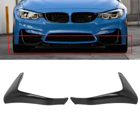 Ec231278640601p Eccpp Glossy Carbon Fiber Fits 2015-2018 Bmw F80 M3 And F82 F83 M4 Front Lip Spoiler