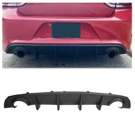 Et-099 Ecotric Rear Bumper Diffuser For 2015-2024 Dodge Charger Scat Pack Srt Daytona