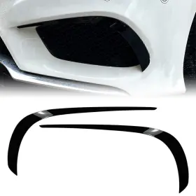Efmotorshop 550756212160 Black Bumper Lip Splitter Spoiler For Mercedes-benz E-class W212 Facelift 13-16