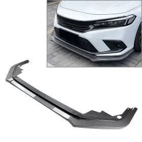 Efmotorshop 612059505230 Us For Honda Civic 11th Generation 2021-23 Front Bumper Lip Splitter Spoiler Kit