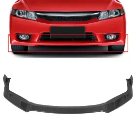 Eg16061195762503s Egnetparts Fits Honda Civic 2009-2011 Carbon Fiber Hydro Dip Front Lip Splitter Air Dam