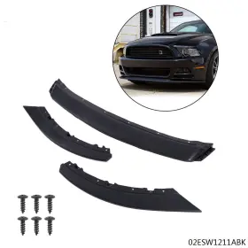 Eg16117674s04 Egnetparts For 2013-2014 Ford Mustang Front Lips Bumper Chin Spoiler Air Dam