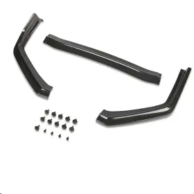 Eg1612725302112503s Egnetparts For 15-20 Subaru Wrx Sti Cs Style Carbon Look Front Lips Bumper Body Kits