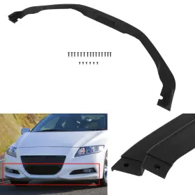 Eg16231195572503s Egnetparts Fits Honda Cr-z 2011-2012 Matt Black Front Lip Splitter Chin Spoiler Air Dam