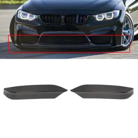 Eg16231278652503s Egnetparts Front Fits 15-18 Bmw F80 M3 F82 F83 M4 Carbon Fiber Bumper Eyelid Covers