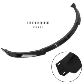 Eg191195612303s Egnetparts For Tesla Model S 2012-2016 Painted Black Front Lips Bumper Protector
