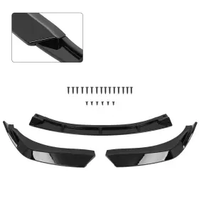 Eg191195782303s Egnetparts For 2006-2008 Lexus Is-series Base Painted Black Front Lips Bumper Protector