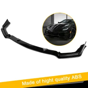 Eg1916031803g Egnetparts For 2014-2017 Infiniti Q50 Sport Painted Black Front Lips Bumper Protector