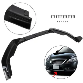 Eg191613892203s Egnetparts For 2020-2022 Nissan Sentra Painted Black Front Lips Bumper Protector