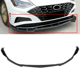 Eg191682342203s Egnetparts For 2020-2022 Hyundai Sonata Painted Black Front Lips Bumper Protector