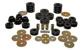 Eng3.4105g Energy Suspension 73-95 K5 Blazer Black Body Cab Mount Set Fits Gmc Jimmy