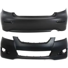5215902967 Evan-fischer 16583821 5211902994 Capa Set Of 2 Bumper Covers Fascias Front And Rear Pair