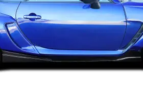 118655 Extreme Dimensions 22-23 Fits Toyota Gr86 Gt Competition Carbon Fiber Side Skirts Body Kit