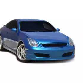 104888 Extreme Dimensions Ed G Coupe Polyurethane N-1 Front Bumper - 1 Piece For G35 Infi