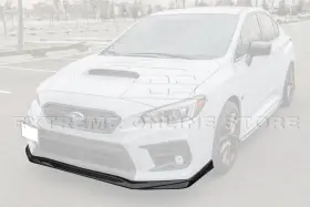 Cpe-flip-299-bkcf Extreme Online Store Vrs Style Carbon Fiber Front Bumper Lower Lip Splitter For 18-21 Subaru Wrx Sti
