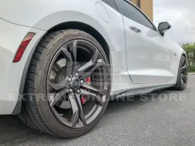 Eos-mf-238-abs Extreme Online Store Mf-239-abs Gm Extended Texture Black Front Rear Splash Guards Mud Flaps For 16-up Camaro